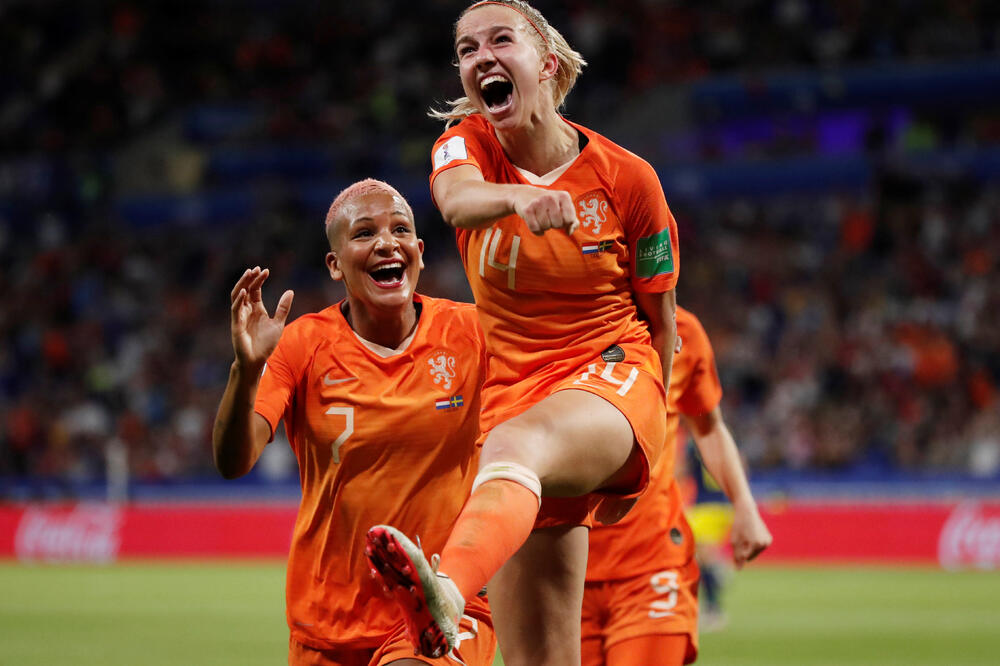 Slavlje Holanđanki, Foto: BENOIT TESSIER