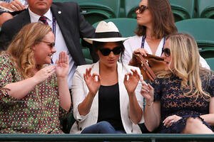 Megan Markl nenajavljeno došla na Vimbldon: Pogodite za koga je...