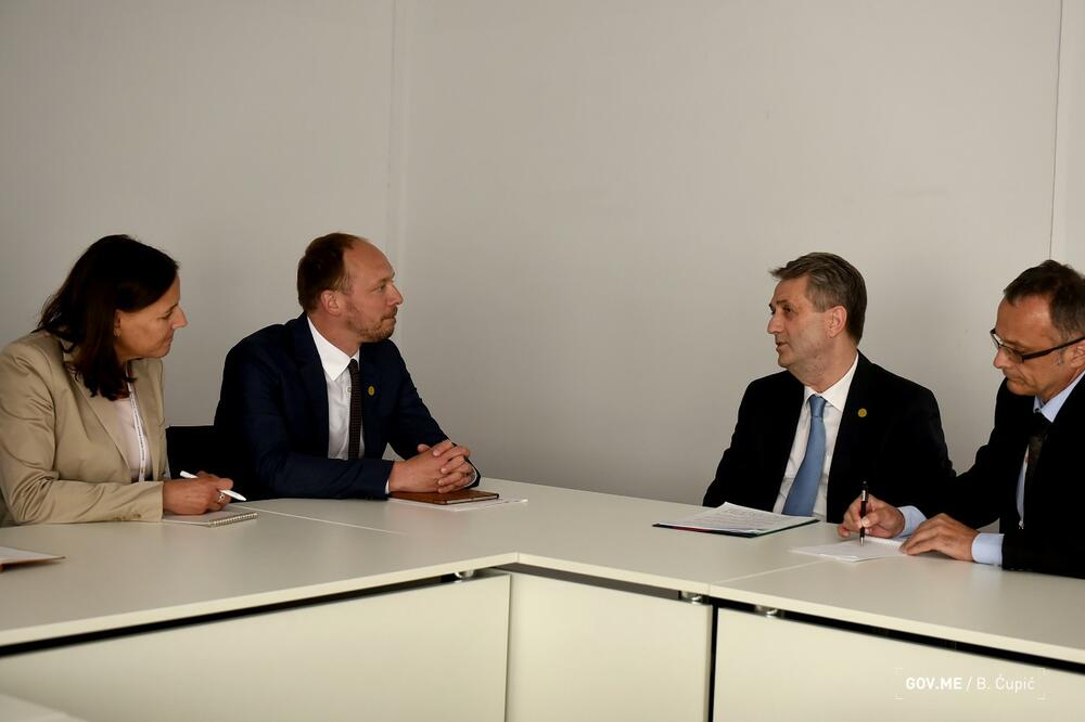 Sa sastanka Vandervica i Nuhodžića, Foto: MUP