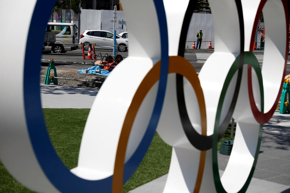 Olimpijski krugovi u Tokiju, Foto: ISSEI KATO