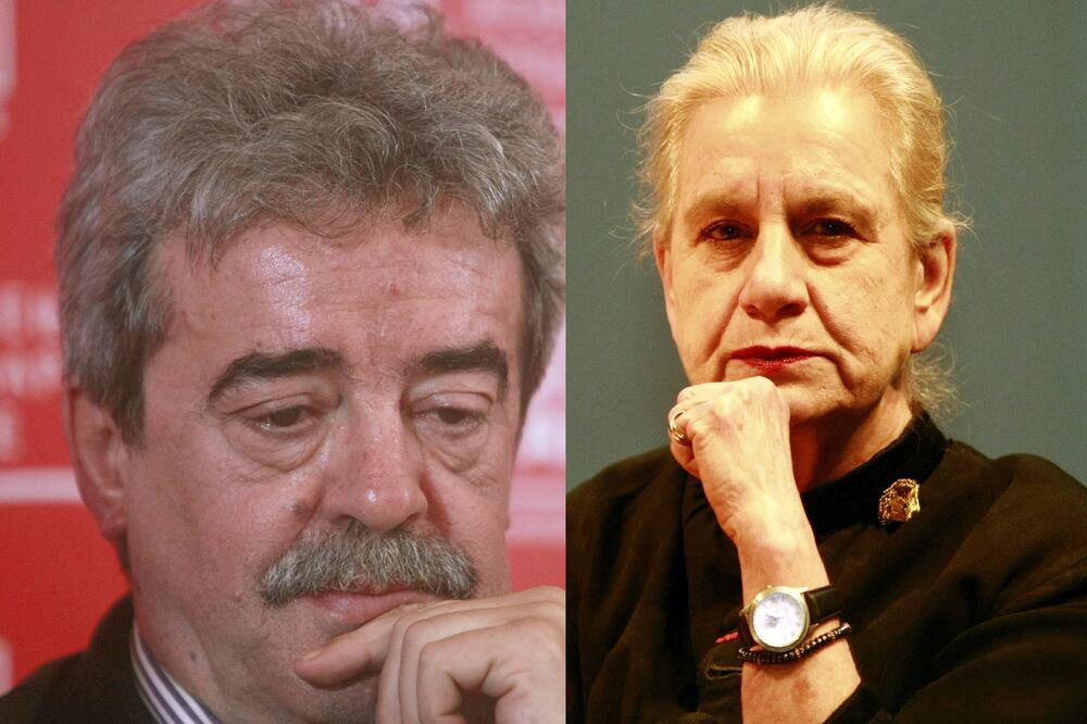 Momir Bulatović i Borka Pavićević, Foto: Betaphoto