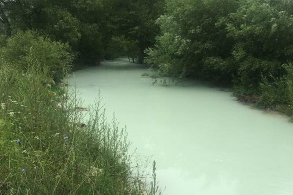 Zagađena Ćehotina, Foto: URA