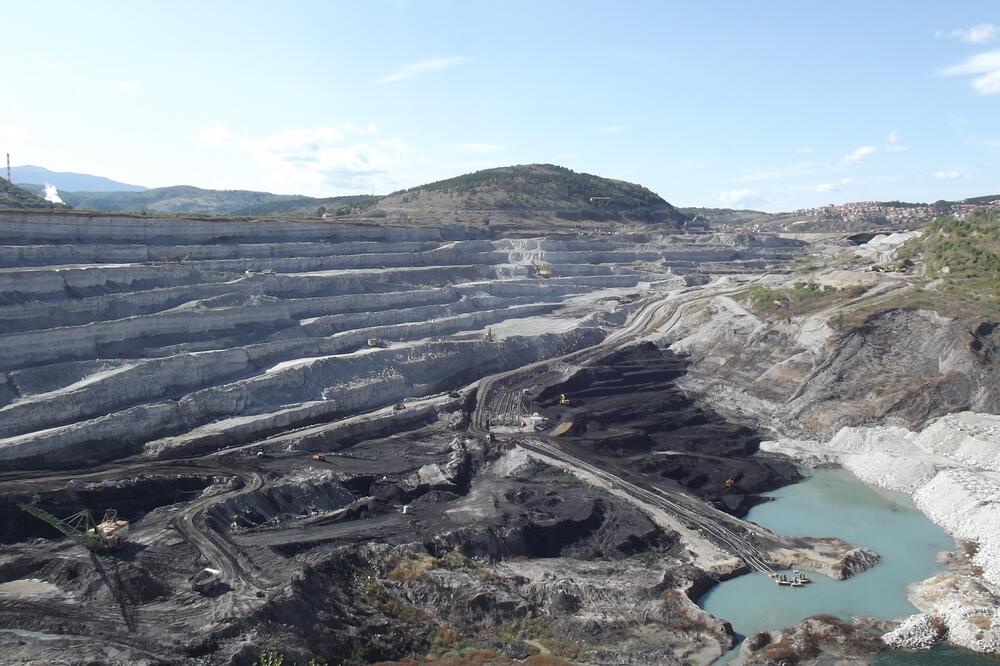 Površinski kop Rudnika uglja, Foto: Goran Malidžan