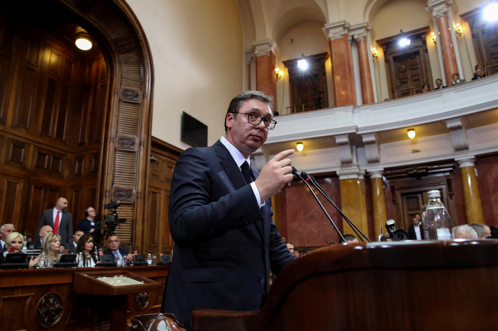 Vučić, Foto: Marko Djurica/Reuters