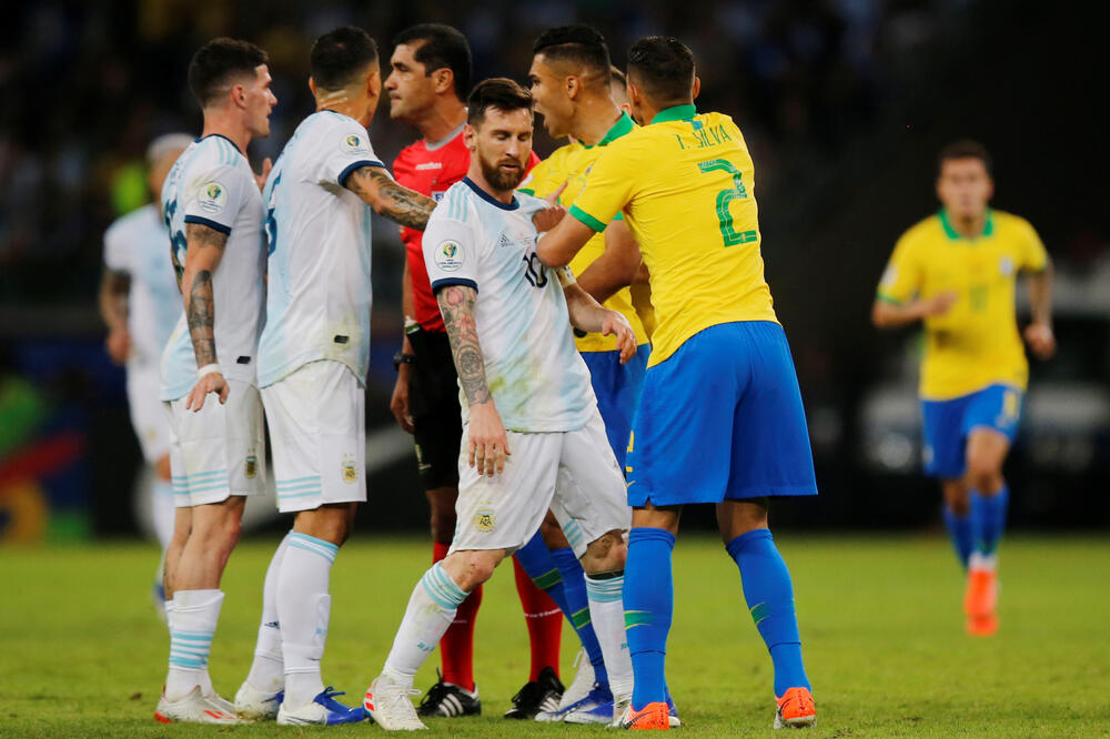 Sa meča Brazil - Argentina, Foto: LUISA GONZALEZ