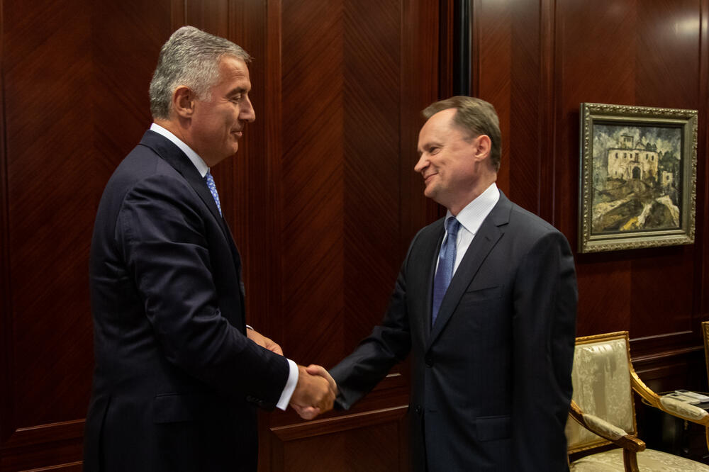 Đukanović i Gricaj, Foto: Služba za informisanje Predsjednika Crne Gore