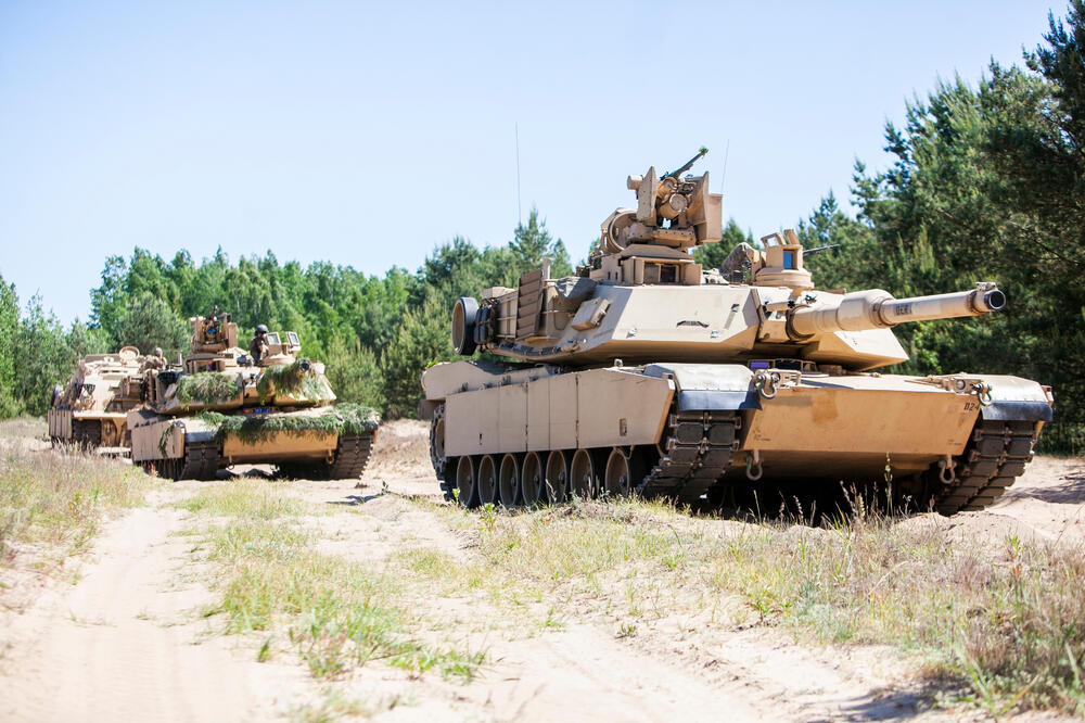 Američki tenkovi M1A2: Ilustracija, Foto: Shutterstock