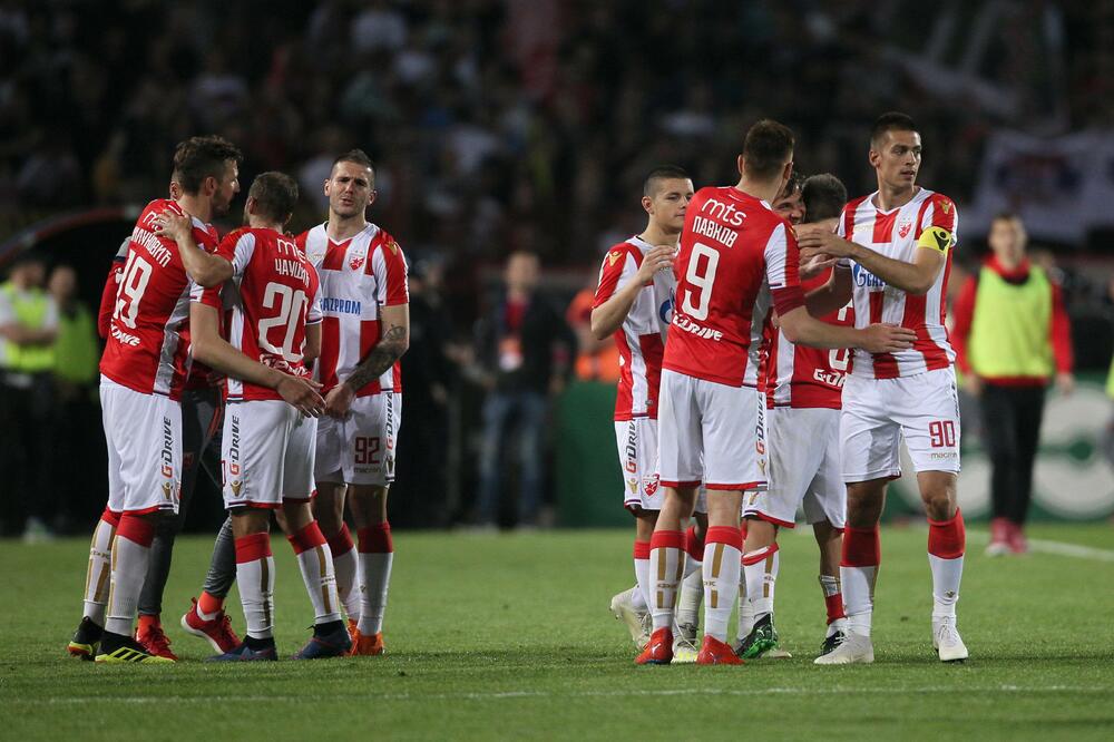 Fudbaleri Crvene zvezde, Foto: BRANISLAV BOZIC