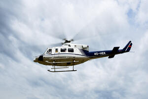 FOTO Helikopter poletio sa heliodroma KCCG: Pomoć policiji u...