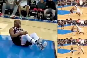 I to se dogodilo: Mejveder završio na podu!