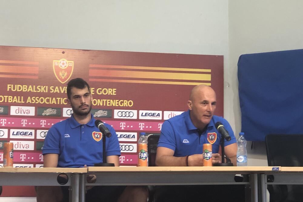 Dejan Roganović i Goran Milojko na pres konferenciji, Foto: Vijesti