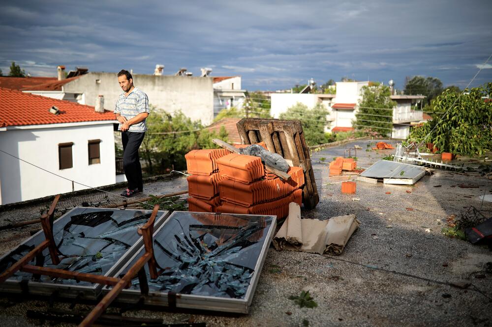 Veliko nevrijeme pogodilo sjever Grčke, Foto: Reuters