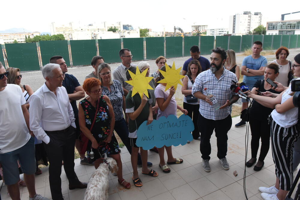 Sa protesta, Foto: Savo Prelević