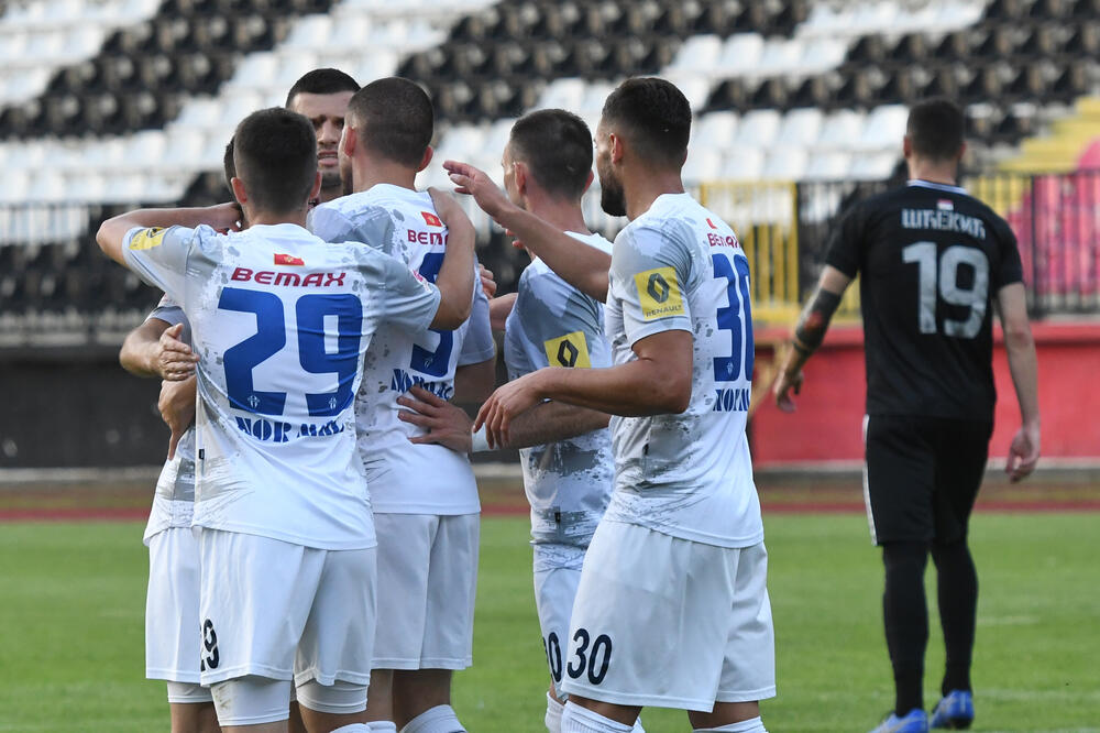 Fudbaleri Budućnosti, Foto: Savo PRELEVIC