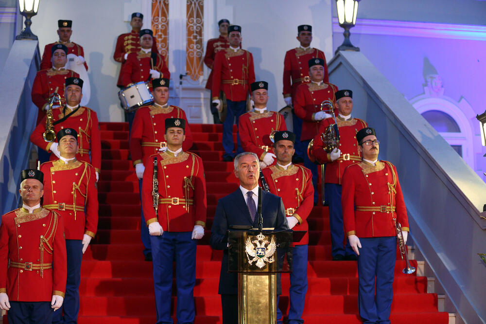 Sa sinoćnjeg prijema povodom Dana državnosti, Foto: Filip Roganović