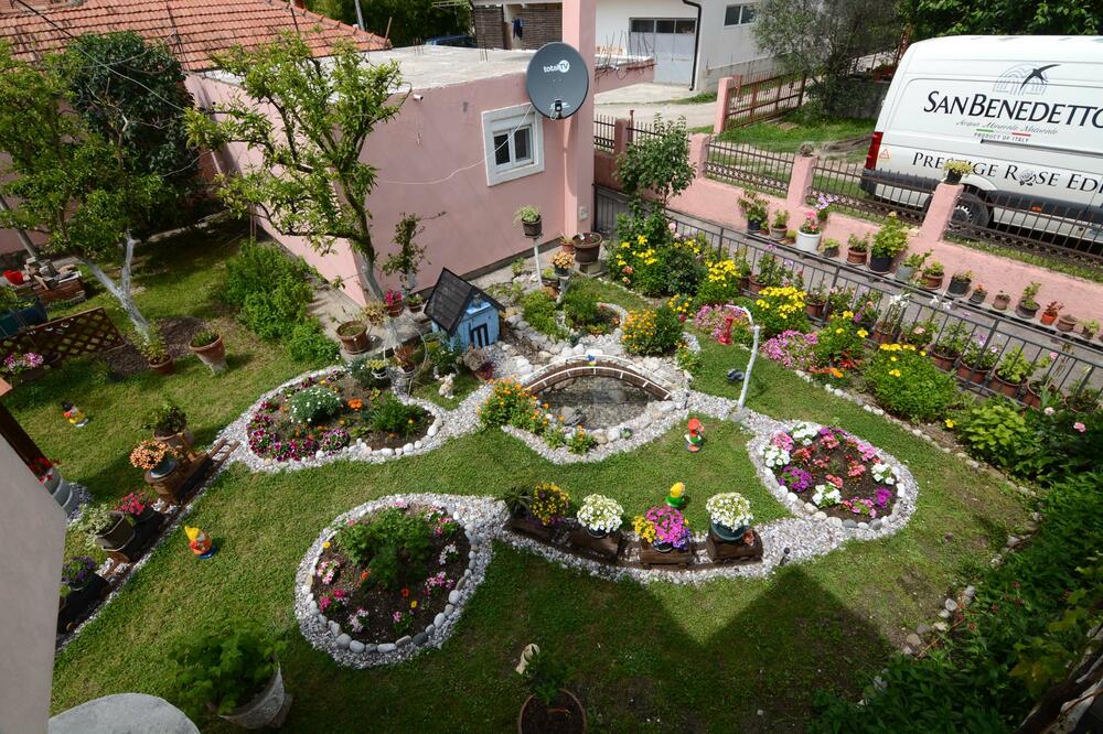 Nagrađen vrt Snežane Marljukić, Foto: TO Bar