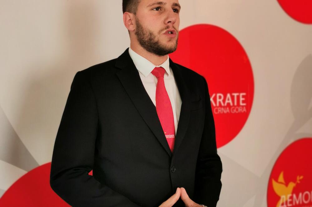 Nemanja Vuković, Foto: Demokratska Crna Gora