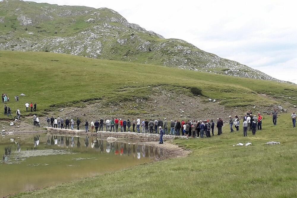Sa današnjeg protesta, Foto: Dragana Šćepanović