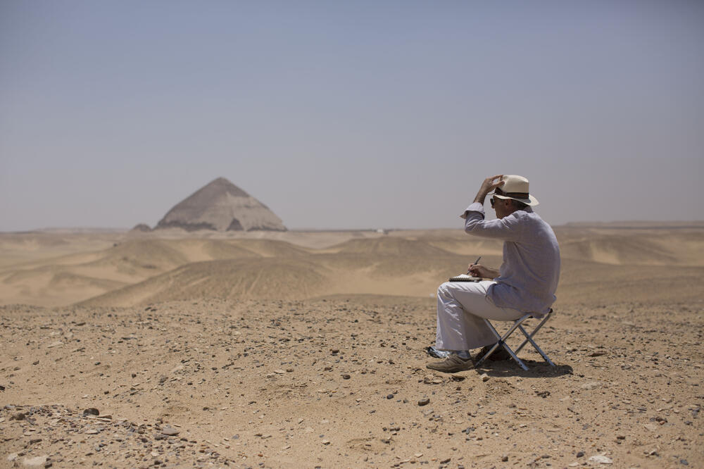 Piramida u Egiptu: Ilustracija, Foto: Maya Alleruzzo/AP