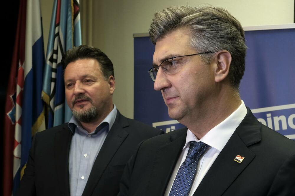 Premijer Hrvatske Andrej Plenkovic prihvatio je ostavku ministra Lovre Kuscevica, Foto: Beta