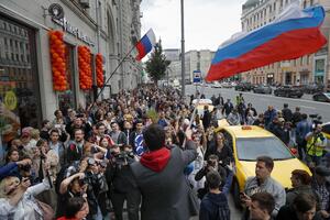 Protesti u Moskvi: "Mi smo vlast ovdje, Putin je lopov"