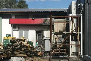 Danilovgrad: Požar u marketu, nema povrijeđenih