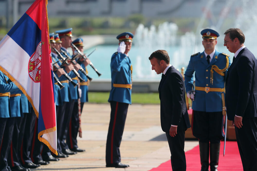 Makron i Vučić, Foto: Reuters