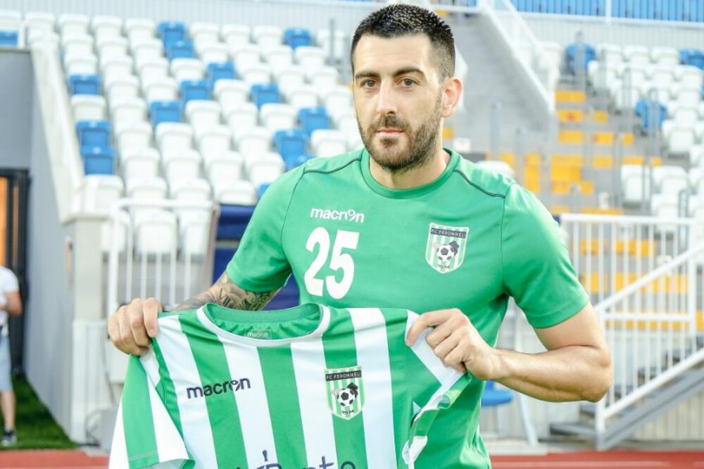 Miloš Krkotić u dresu novog kluba