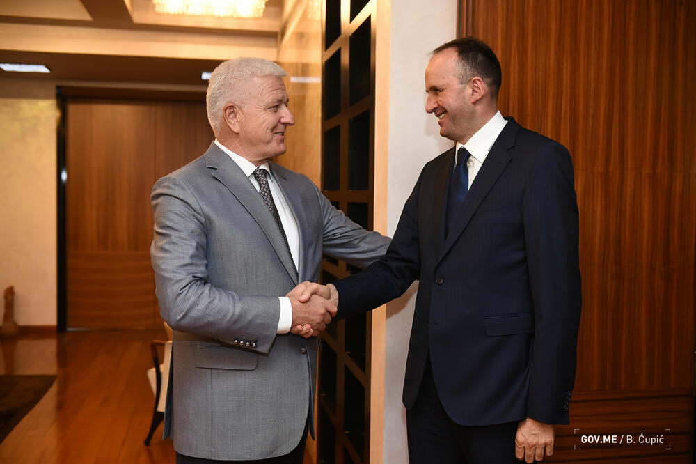 Marković i Mašović, Foto: Gov.me/Bojana Ćupić
