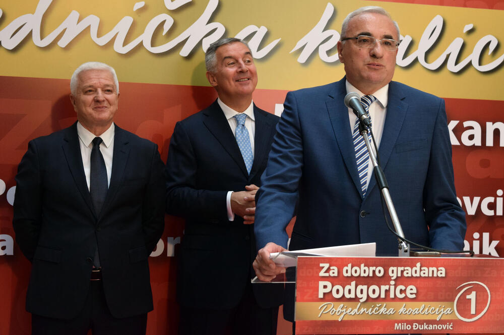 Marković, Milošević i Đukanović, Foto: Luka Zeković