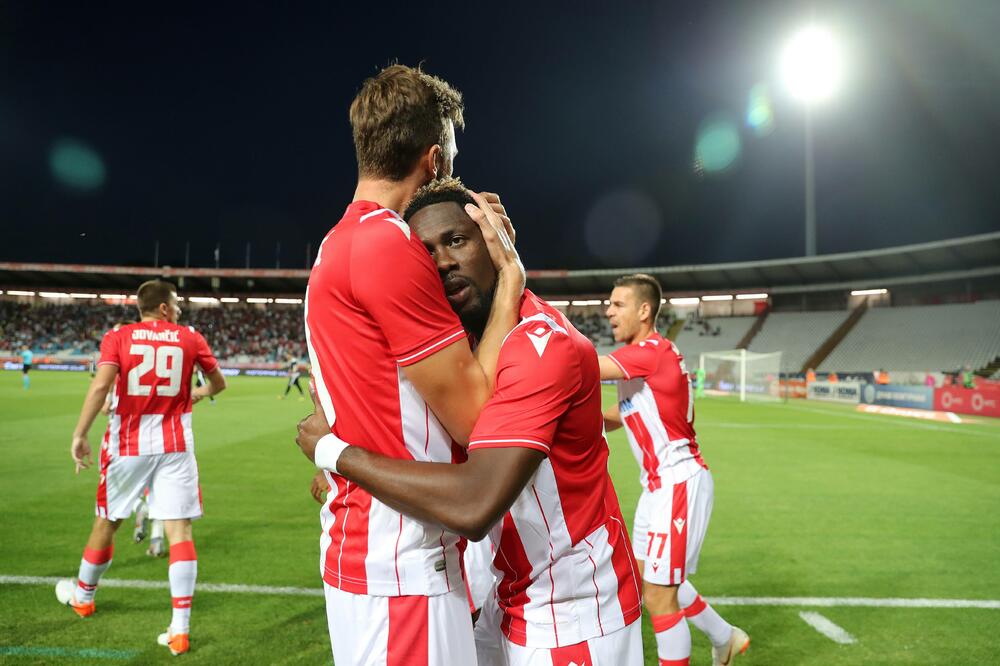 Slavlje igrača Crvene zvezde, Foto: Betaphoto