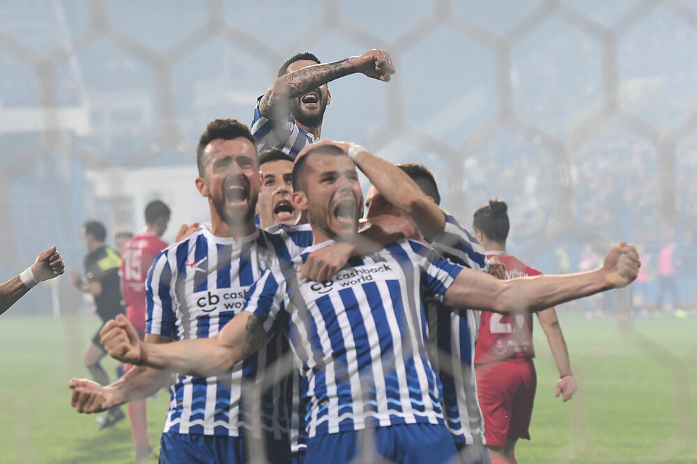 Fudbaleri Budućnosti, Foto: Savo PRELEVIC