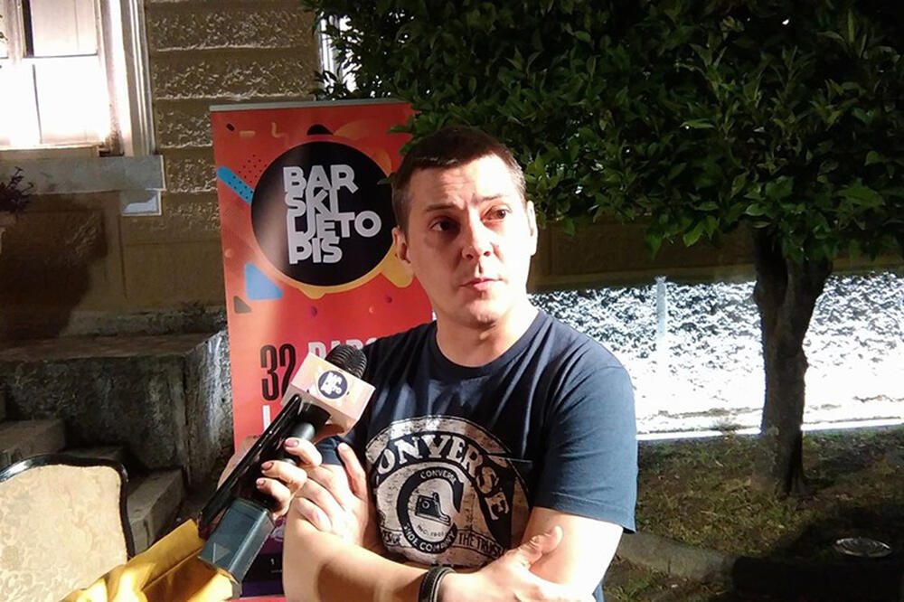 Marko Šelić Marčelo na gostovanju u Baru, Foto: Radomir Petrić