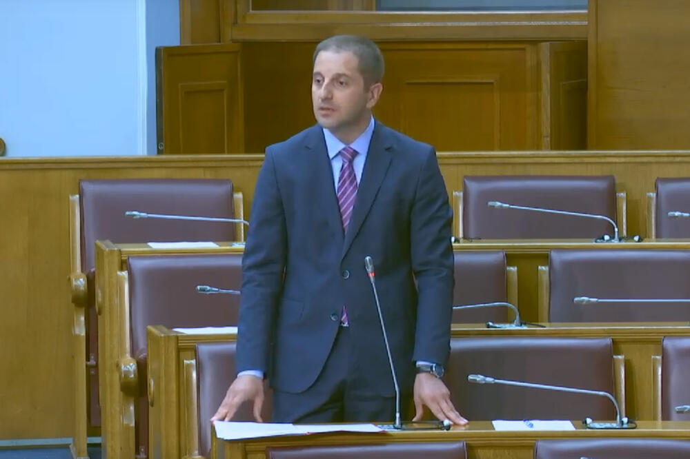 Šehović u Skupštini, Foto: Screenshot/YouTube