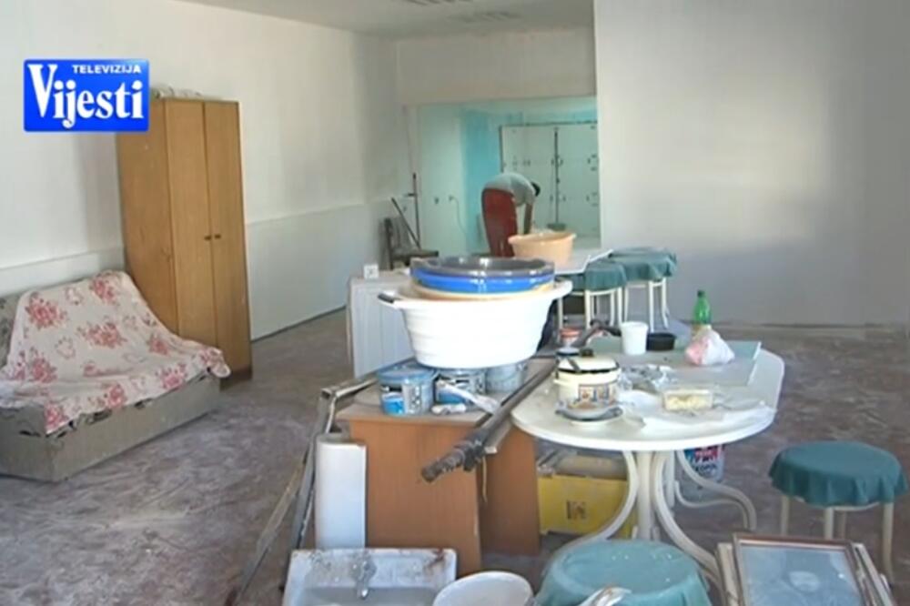 Unutrašnjost buduće narodne kuhinje u Nikšiću, Foto: TV Vijesti
