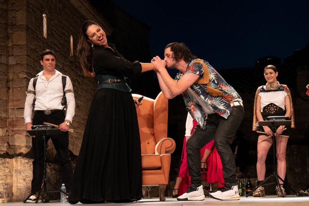 Sa izvođenja predstave, Foto: Grad teatar Budva