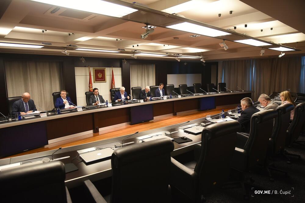 Sa sjednice Vijeća za nacionalnu bezbjednost, Foto: Gov.me