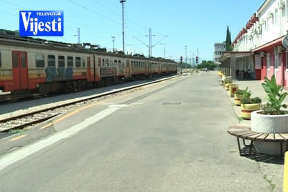 Željeznička stanica Podgorica, Foto: TV Vijesti