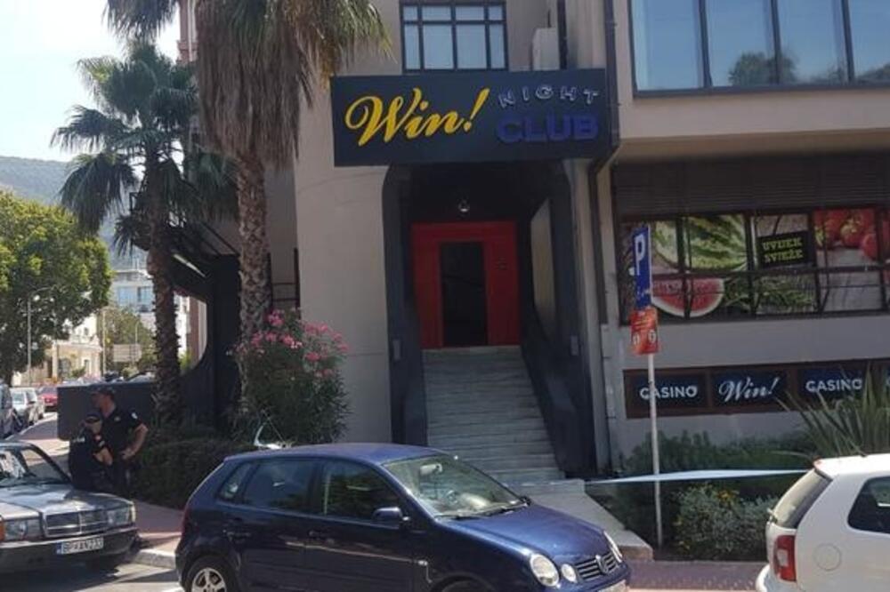 Policija juče ispred noćnog kluba “Win”, Foto: Siniša Luković