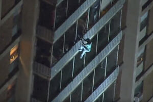 Spajdermen iz stvarnog života: Spustio se sa 15. sprata bježeći od...