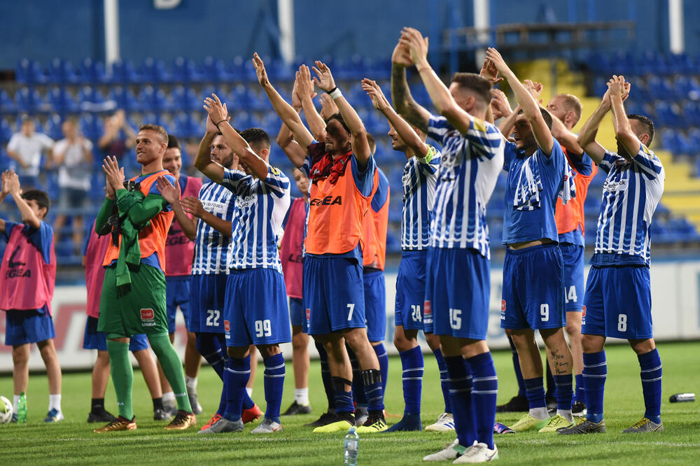 Fudbaleri Budućnosti, Foto: Savo PRELEVIC