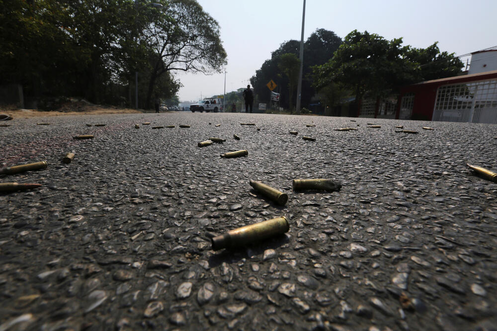 Čaure u blizini mjesta zločina, Akapulko, Foto: Reuters