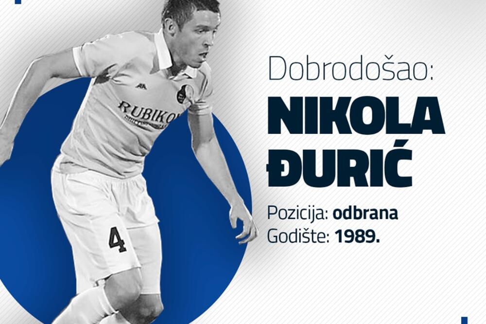 Nikola Đurić, Foto: FK Budućnost