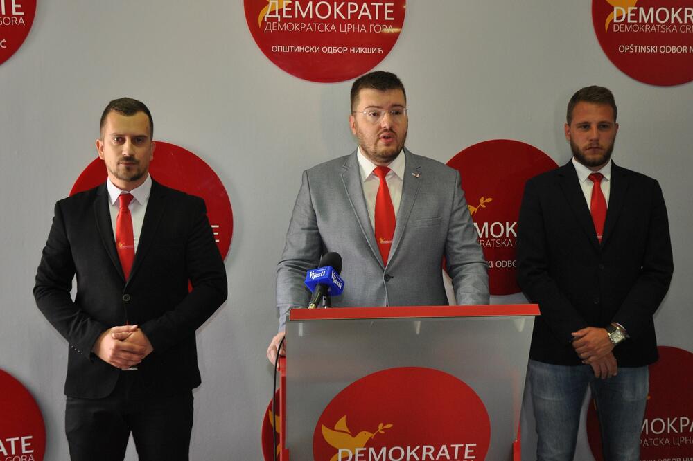Koprivica danas na konferenciji, Foto: Demokrate