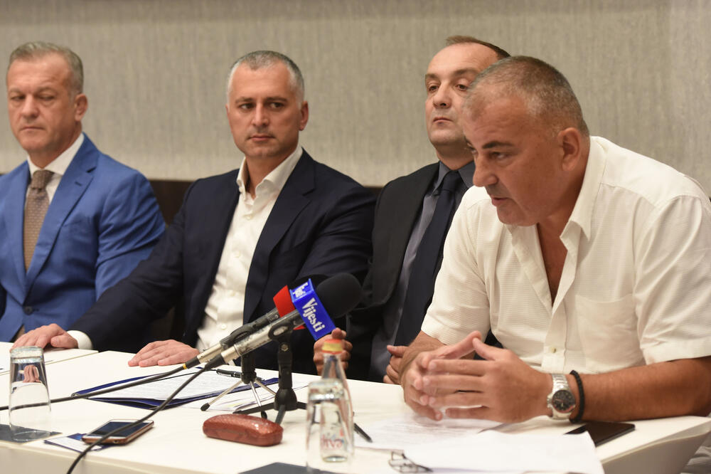 Sa pres konferencije Džudo saveza Crne Gore, Foto: Savo Prelević