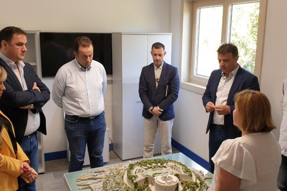 Delegacije MRT i SRP u posjeti OHM Mamula, Foto: OHM Mamula