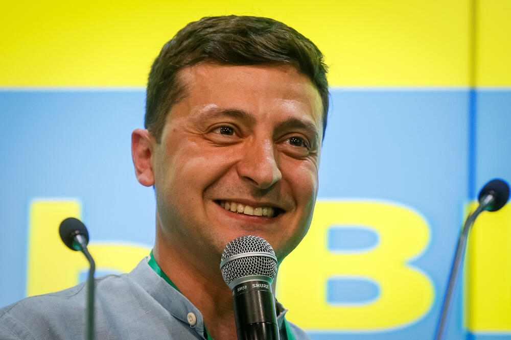Njegova partija je osvojila najviše glasova na vanrednim parlamentarnim izborima: Predsjednik Ukrajine Volodimir Zelenski, Foto: Reuters
