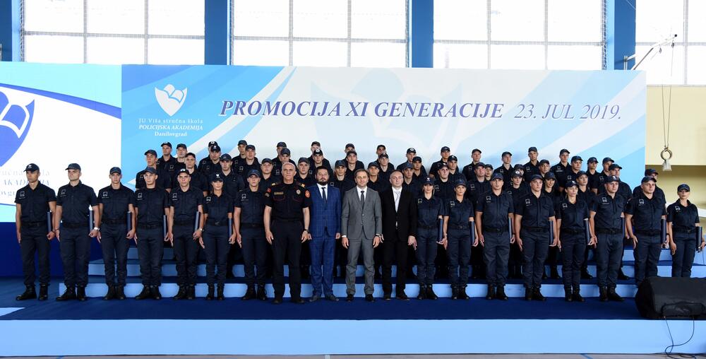 Sa promicije 11. generacije polaznika Policijske akademije