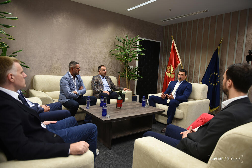 Sa sastanka u Ministarstvu sporta, Foto: BOJANA CUPIC