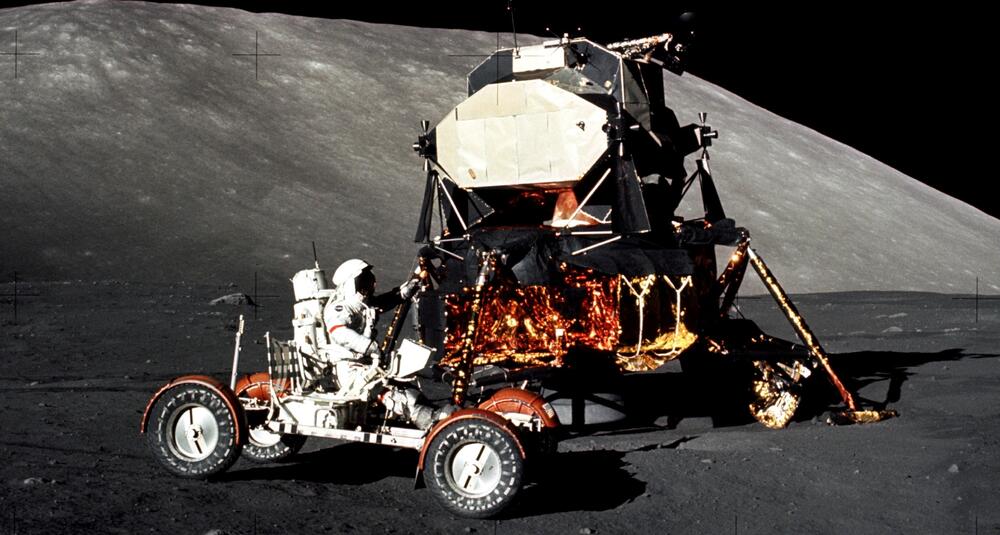 "Lunar roving vehicle" prvi automobil vožen na mjesecu